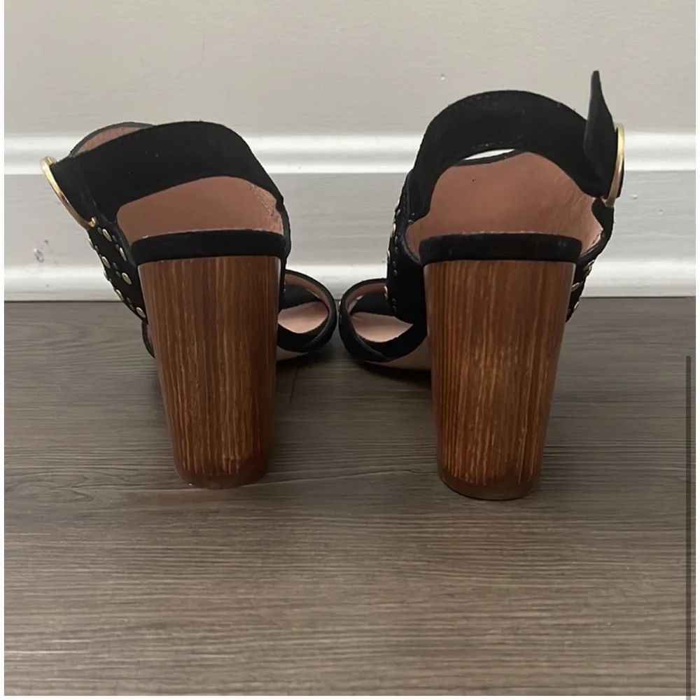 J.Crew Stella Heels in Studded Suede NEW